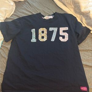Cotton On Navy Blue Tee with 1875 Design